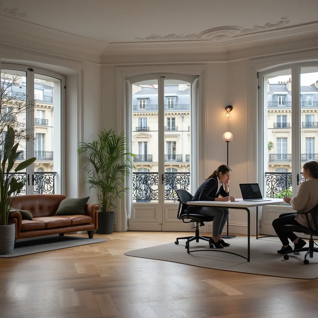Nos bureaux sur les Champs-Élysées